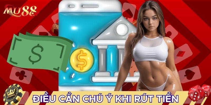 Điều cần chú ý khi rút tiền