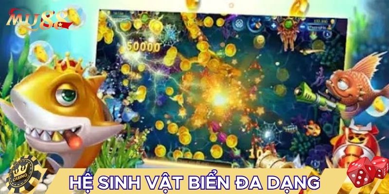 Hệ sinh vật biển đa dạng